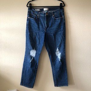 Distressed Blue Jeans from Target